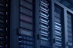 Foto: Serverraum - effiziente it-systeme