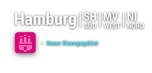 Grafik: Hamburg SH-Süd. MV-West, NI-Nord