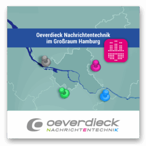 Grafik: Oeverdieck Nachrichtentechnik bietet B2B-Elektrotechnik im Hamburger Umland, z.B. in Norderstedt Buchholz Pinneberg