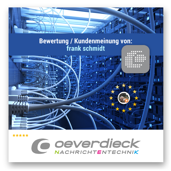 Blogscreen: Google Rezension von frank schmidt